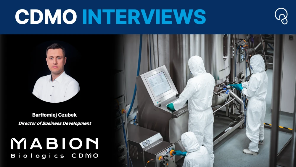Interview with Bartlomiej Czubek, Director of Business Development at Mabion